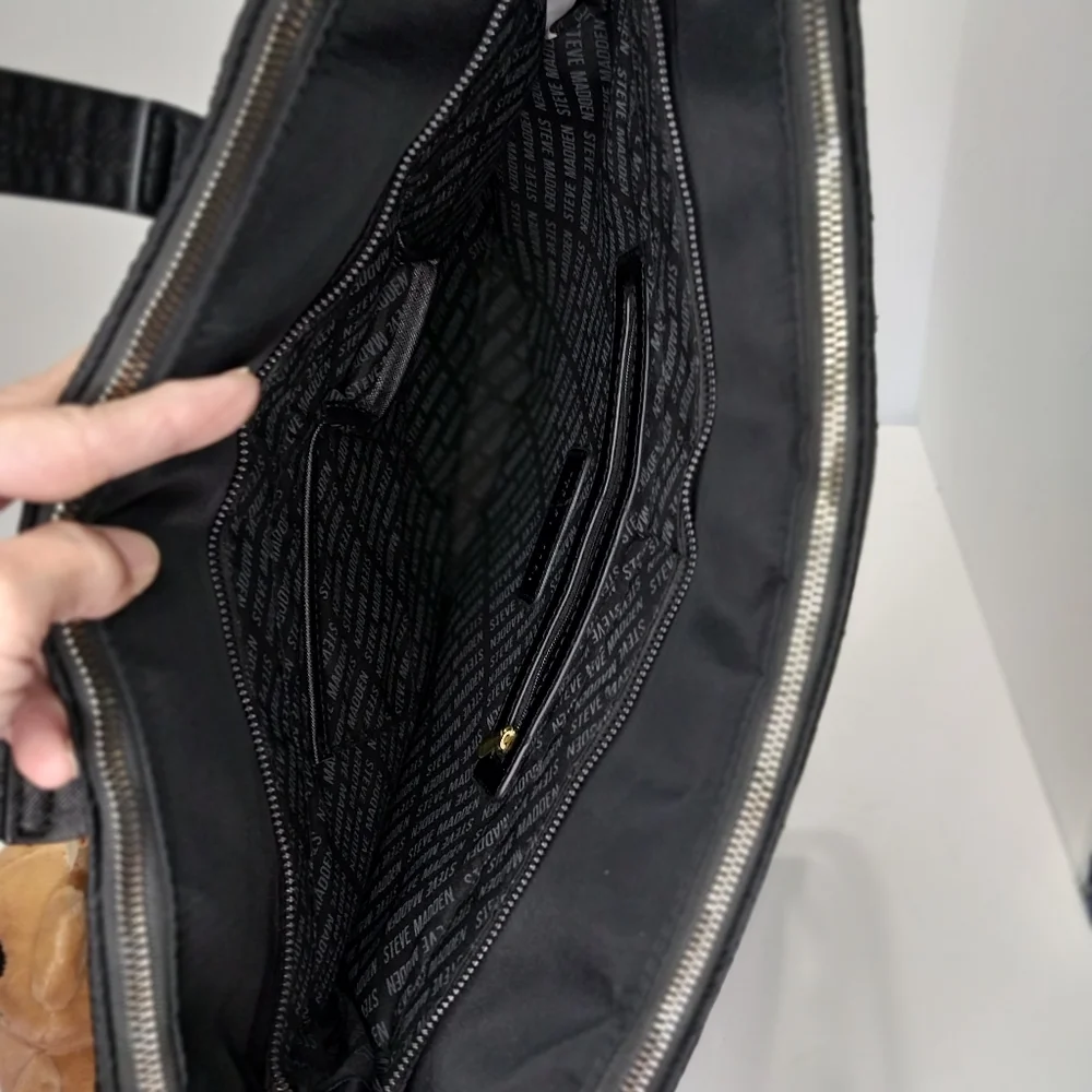 Steve Madden‎ Quilted Work Tote Bag